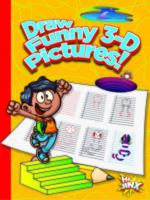 cover image of Draw Funny 3-D Pictures!